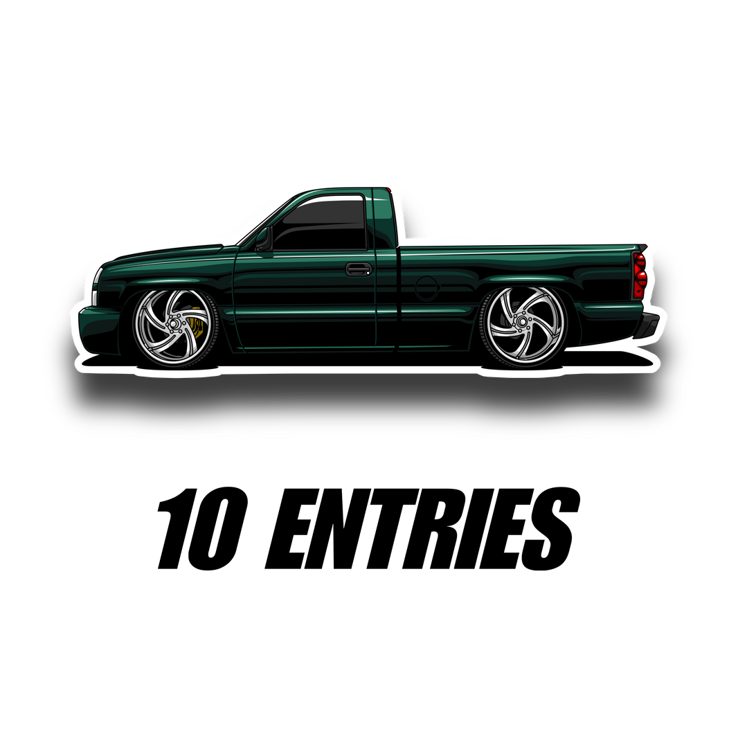 10 Entries: Truck Sticker