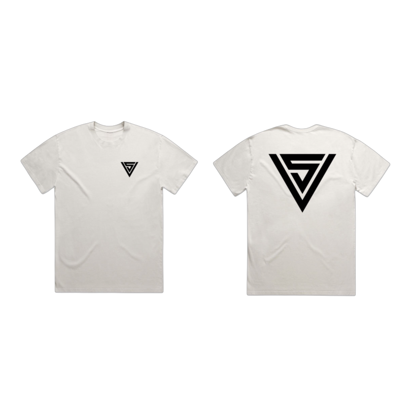 Visuals Tee - Bone